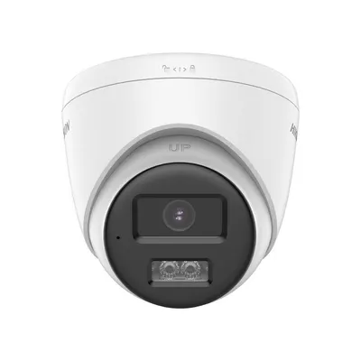 Camera supraveghere dome HikVision DS-2CE78D0T-LTS, 2 MP, 2.8 mm, IR / lumina alba 40 m, microfon, difuzor
