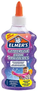 Lipici stralucitor Elmer's Glitter Glue - 177 ml, violet