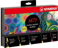 Kit creativ Stabilo Arty - 55 piese
