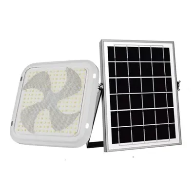 Plafoniera LED, Incarcare solara, Telecomanda, 40 W, 19x19 cm