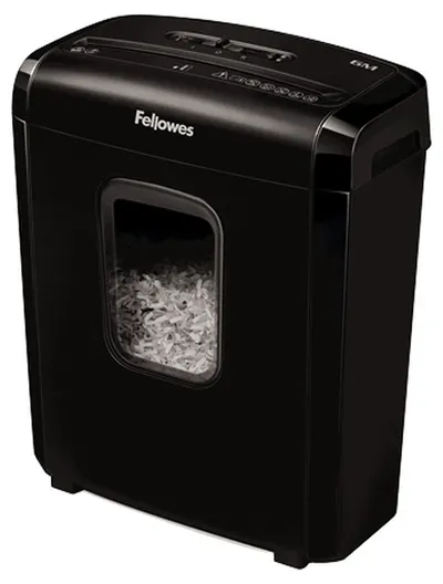 Distrugător de documente Fellowes - Powershred 6M, 13l, negru