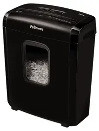 Distrugător de documente Fellowes - Powershred 6M, 13l, negru