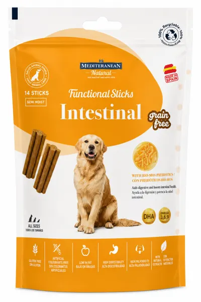 Recompense pentru caini Mediterranean Intestinal Grain Free 14 buc pachet