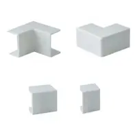 Accesorii pentru canal pentru cablu EKO set 10 buc. unghi plan 20x10