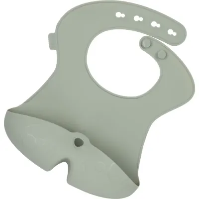b.box Silicone Bib bavețică Sage 4m+ 1 buc