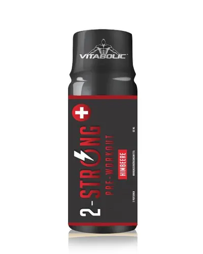 2-Strong Pre-workout Shot Zmeura 60ml