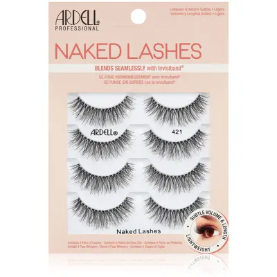 Ardell Naked Lashes Multipack Pentru fixarea genelor big pack tip 421 4 pereche