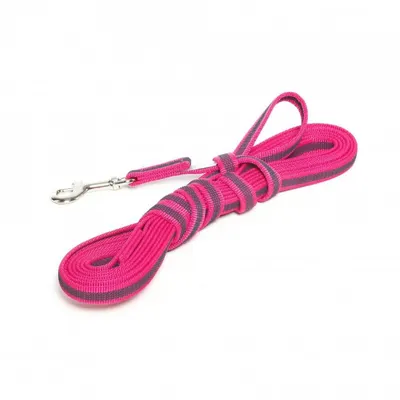 Lesa JK9 Color & Gray, antiderapanta, cu maner - 14mmx5m - Roz