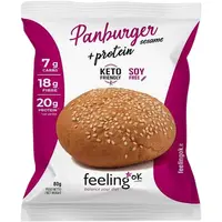Chifla pentru Burger cu Susan Low-Carb Keto Proteica fara Zahar Adaugat 80g