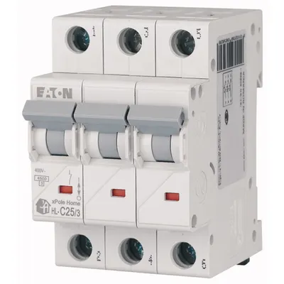 Intrerupator Automat Xpole Home 25A 3P C 4.5kA HL-C25/3