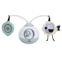 Carusel 2 in 1 pentru carucior cu sunete si lumini Tiny Love Black and White