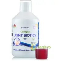 Joint Biotics - Colagen Lichid Hidrolizat de Tip 1, 2 si 3 - 5700 mg + Glucozamina, Condroitina, MSM, Turmeric, Probiotice, Glutamina Vegana, Vitaminele C, B1 si D3 500ml