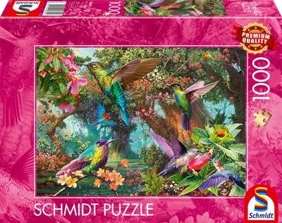 Puzzle Schmidt din 1000 piese - Colibri