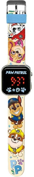 Ceas LED Kids Euroswan - Paw Patrol, Team