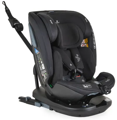 Scaun auto Cangaroo - Gravity, 360°, i-Size, с IsoFix , 40-150 cm, negru