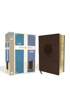 NIV, the Message, Parallel Bible, Leathersoft, Brown: Two Bible Versions Together for Study and Comparison -