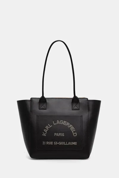 Karl Lagerfeld geantă shopper pentru femei din piele