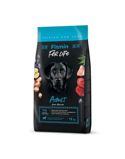 FITMIN Dog For Life Adult large breed 12 kg hrana caini talie mare