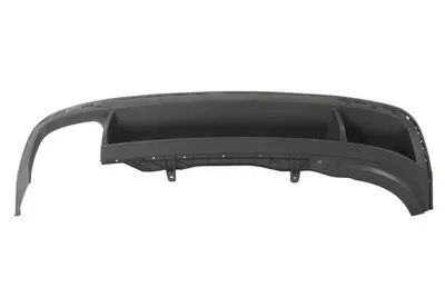 Acoperire bara Stanga Spate potrivit VW CC 2011-2016 - (negru, cu taietura pentru toba de esapament: dublu, pe stanga)