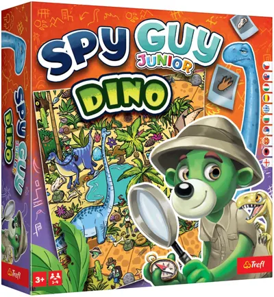 Joc de societate Trefl Spy Guy Junior Dino - Pentru copii