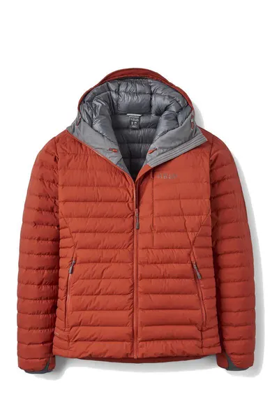 Kurtka męska Microlight Windstopper Hoody - Tuscan Red