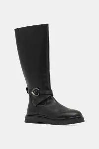 Blauer ghete de piele HANNA