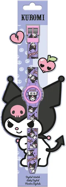 Ceas digital pentru copii Kids Licensing - Kuromi