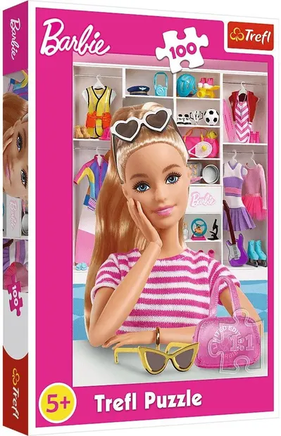 Puzzle Trefl din 100 de piese - Barbie