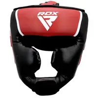Casca box RDX Aura Plus T-17 XL Roșu/Negru piele Maya Hide Kalix Skin