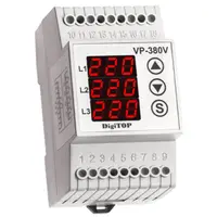 Releu protectie tensiune digital trifazic VP-380 Digitop 380179