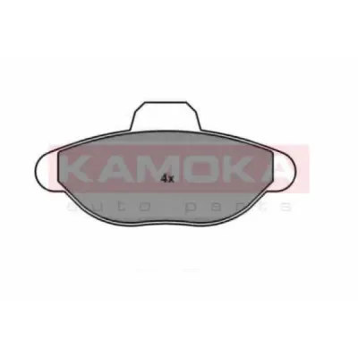 Set placute frana, frana disc KAMOKA JQ1011498