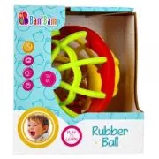 Jucarie bebelusi zornaitoare, minge, Bam Bam 334936, 10+ luni