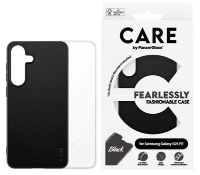 Husa CARE - Fearlessly , Galaxy S25 FE, negru