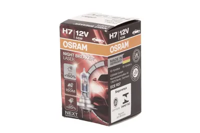 Bec Halogen H7 12V Far Auto Night Breaker Laser Osram