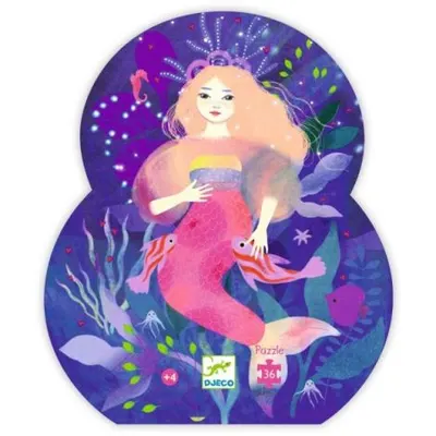 Puzzle Sirena Ella, Djeco