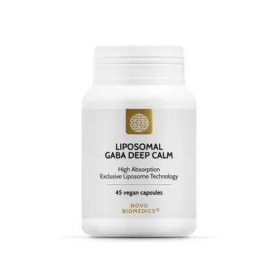 Liposomal Gaba Deep Calm, 45 capsule, Novo Biomedics