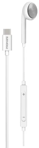 Cască cu microfon ProMate - Lingo-C, alb