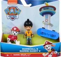 Set de figuri Spin Master Paw Patrol - Marshall și Daring Danny