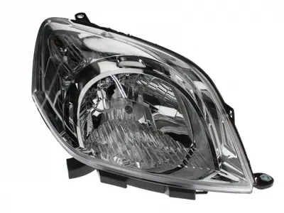 Far dreapta (H4, electric, cu motoras, fundal cromat) CITROEN NEMO FIAT FIORINO PEUGEOT BIPPER 2007-2016