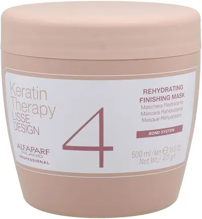 Alfaparf Keratin Therapy Mască de păr rehidratantă cu keratină, 500 ml