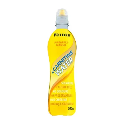 Apă L-Carnitină, WEIDER, 500 ml, ananas-mango