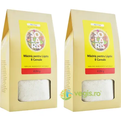 Pachet Macinis pentru Laptic cu 8 Cereale 250g+250g