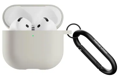 Husă pentru căști Native Union - Active Case, pentru AirPods 4, bej