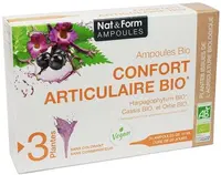 Confort Articulaire Bio Formulă pentru articulații mobile, 20 ampule, Nat&Form