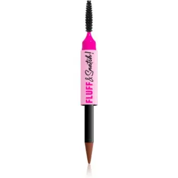 NYX Professional Makeup Fluff & Snatch creion pentru sprancene cu efect de pulbere