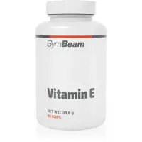 GymBeam Vitamin E capsule pentru susținerea protecției celulelor în fața stresului oxidativ 72 g