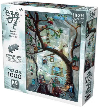 Puzzle KS Games din 1000 piese - Tată
