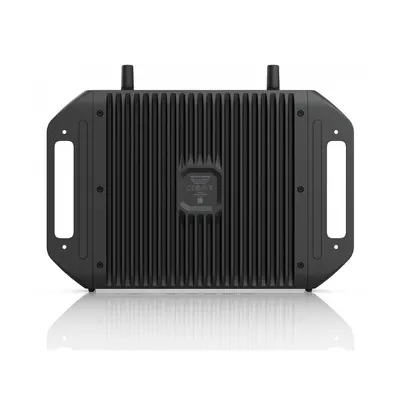 Gateway industrial dual-SIM Ubiquiti UCG-Industrial, 5 porturi, WiFi 7, 4.3 Gbps, SFP+ 10G, PoE, cu management UniFi