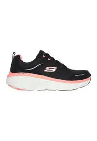 Pantofi sport cu talpa wedge D'Lux Walker 2.0-Daisy Doll - Negru/Roz somon