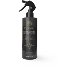 Balsam de Par Leave-in Profesional EVOQUE Smart Keratin, 400 ml - Balsam Fara Clatire cu Keratina, Ulei de Argan si Macadamia, Anti-Frizz, Protectie UV